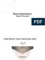 Nanoindentation: Basic Principle
