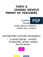 Topic 6 Professional Develo Pment of Teachers
