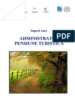 Administrator Pensiune Suport Curs 200 Pag X