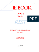 The Book of Rest:  The Odd Psychology of Doing Nothing