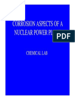 Corrosion Aspects of A Nuclear Power Plant: Chemical Lab