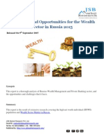 Challenges and Opportunities For The Wealth Sector in Russia 2015