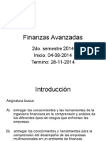 INTRO Curso Finanzas Avanzadas 2014