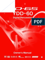 Yamaha DD65 YDD60 Owner's Manual