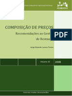 Composição de Preços