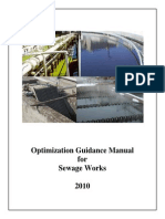 Ontario MOE Optimization Guidance Manual For Sewage Works