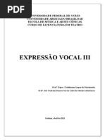 Texto de Estudo expressão vocal