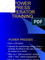 Power Press Operator Training