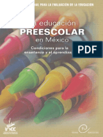 EDUCAC-PREESCOLAR-MÉXICO-Condiciones enseñanza-aprendizaje