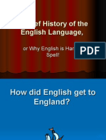 A Brief History of The English Language