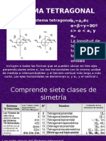 Sistemas Tetragonal Hexagonal