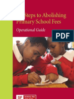 Six Steps To Abolishing Primary School Fees