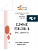 Economie Industrielle