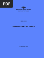 Abreviaturas Militares
