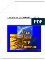 Thermal Energy Conversion