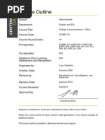 Download COMM 161 010 Course Outline by Sukhan Dhillon SN284073211 doc pdf