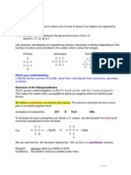 Haloalkanes