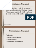 Constitucion Nacional Argentina Sintesis