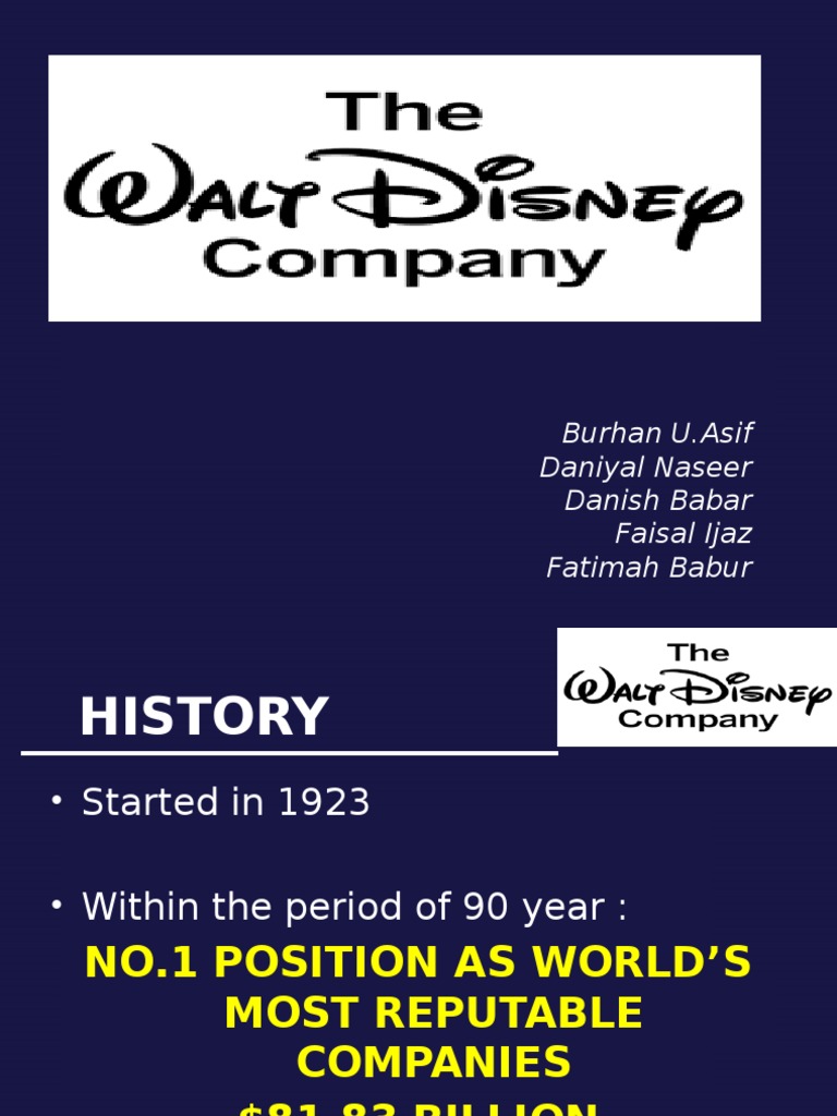 Walt Disney Case Analysis PDF Walt Disney Nbc