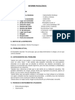 Informe Psicologico 