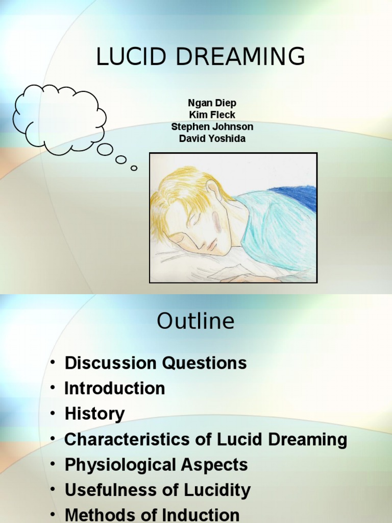 Lucid Dreaming Presentation Lucid Dream Dream Free 30day Trial