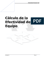 Unidad03-Calculo de La Efectividad Del Equipo