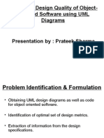 Predicting Design Quality of Object-Oriented Software Using UML Diagrams