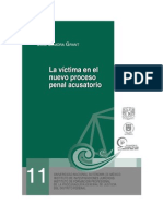 La Victima en El Nuevo Proceso Penal Acusatorio