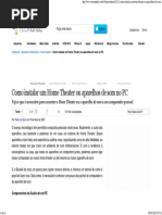 Como Instalar Um Home Theater Ou Aparelhos de Som No PC
