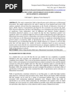 Download Table of Specification and Its Relevance in Educational Development Assessment by Fikri Mosleh SN284093789 doc pdf