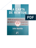 Banville, John - La Carta de Newton