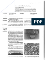 Thermal Fatigue of ss 321 tube