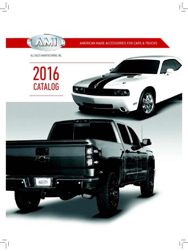 AMI 2016 Catalog Final WEB | PDF | Off Road Vehicles | Vehicle