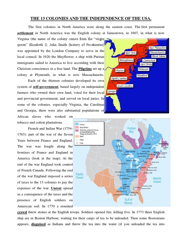 13 colonies facts picture