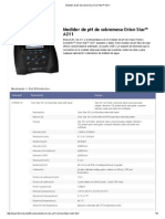 Medidor de PH de Sobremesa Orion Star™ A211