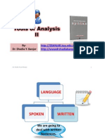 Tools of Analysis II, By Dr. Shadia