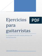 Ejercicios para Guitarristas