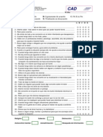Test-CAD - Cuestionario de Afrontamiento Del Dolor PDF