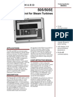 505-505E Digital Control For Steam Turbines PDF