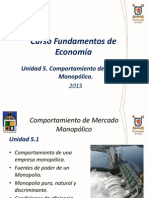 Unidad 5 Fundamentos de Econom a MIB 2015-Sem 1