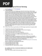 Download Contoh Proposal Kicau Burung by Dony Indriyanto SN284120308 doc pdf