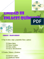 Unidad 3 Enlaces Químicos