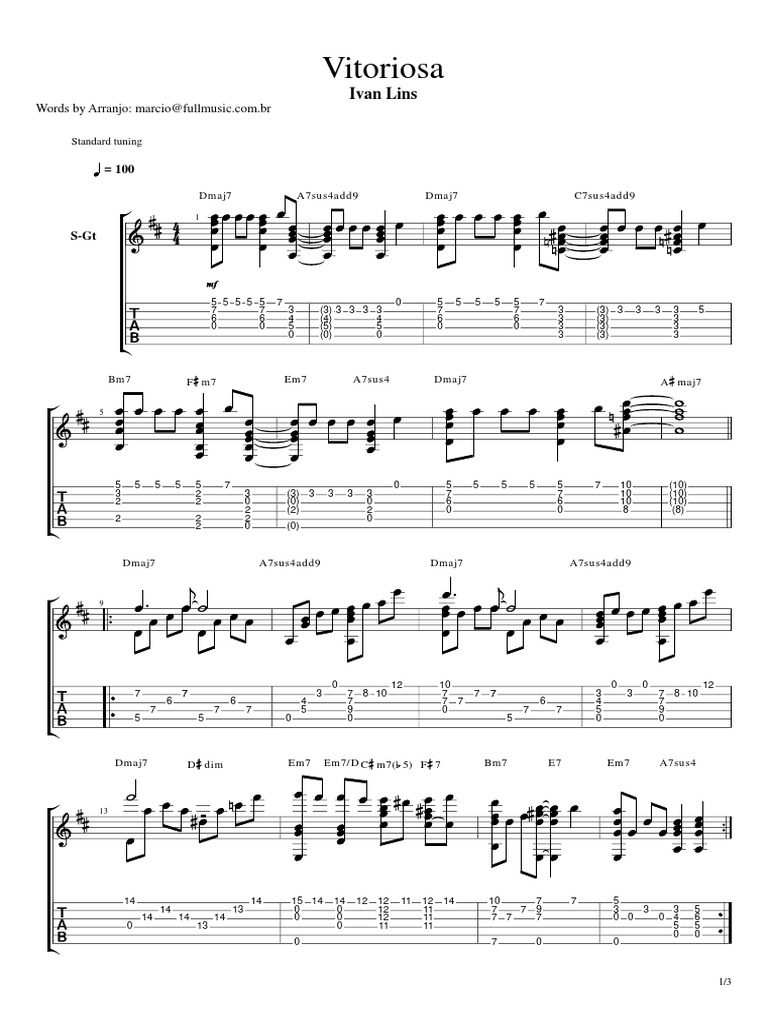 Vitoriosa Ivan Lins (V) | PDF
