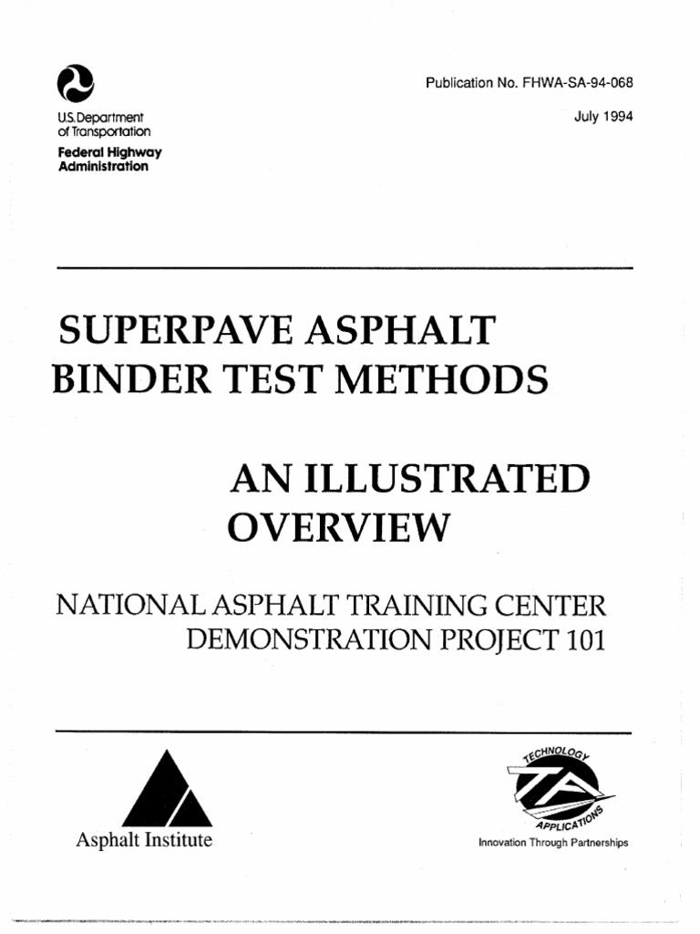 Superpave Asphalt Binder Test Methods | Building Engineering ...