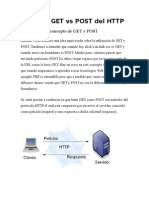 Métodos Get vs Post Del Http