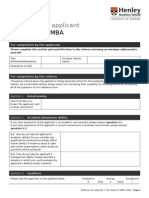 Henley-Henley FT MBA Reference Form April 2012