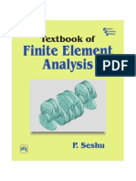 Finite Element Analysis - P. Seshu