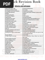 Quick Revision Book of Idioms & Phrases