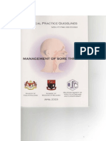 Management of Sore Throat