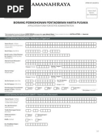 Borang Permohonan Perkhidmatan Mentadbir Harta Pusaka PDF